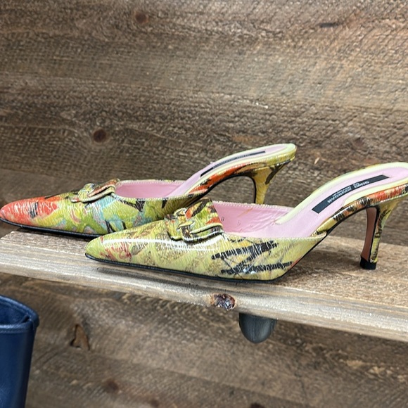 Simo Jourdan Made in Italy Mules | Size 5M - Picture 2 of 6